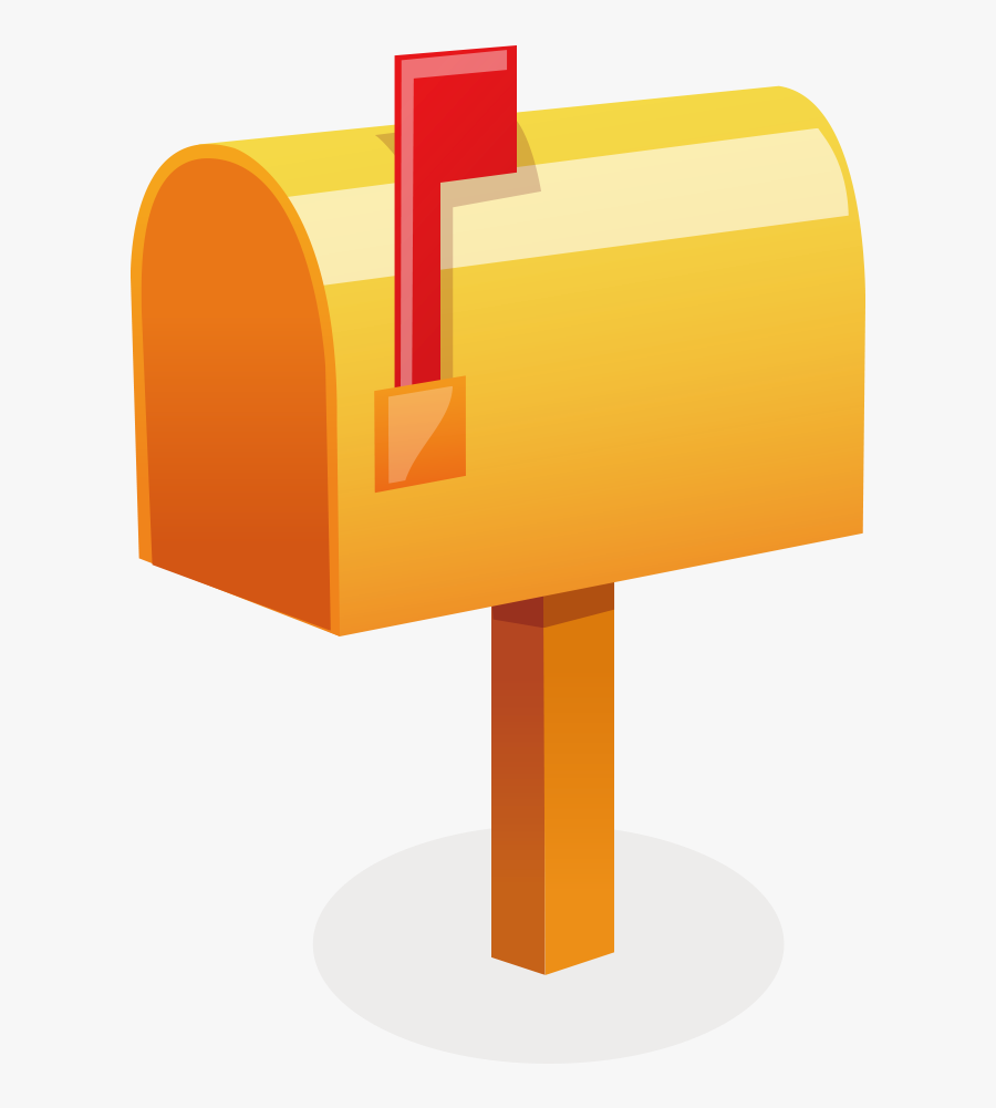 Transparent Mail Box Png - Usps Letter Box Vector, Transparent Clipart