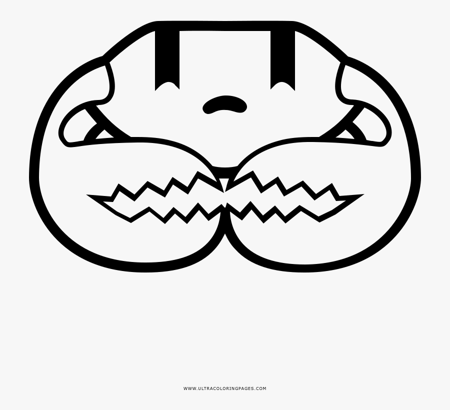 Crab Coloring Page - Line Art, Transparent Clipart