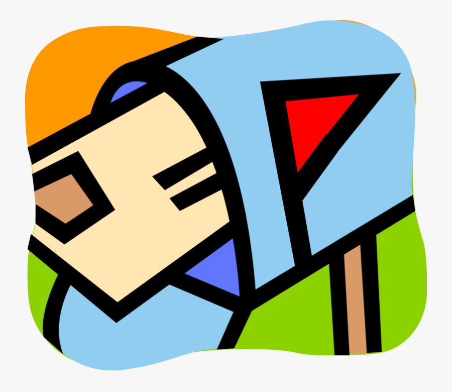 Vector Illustration Of Letter Box Or Mailbox Receptacle, Transparent Clipart