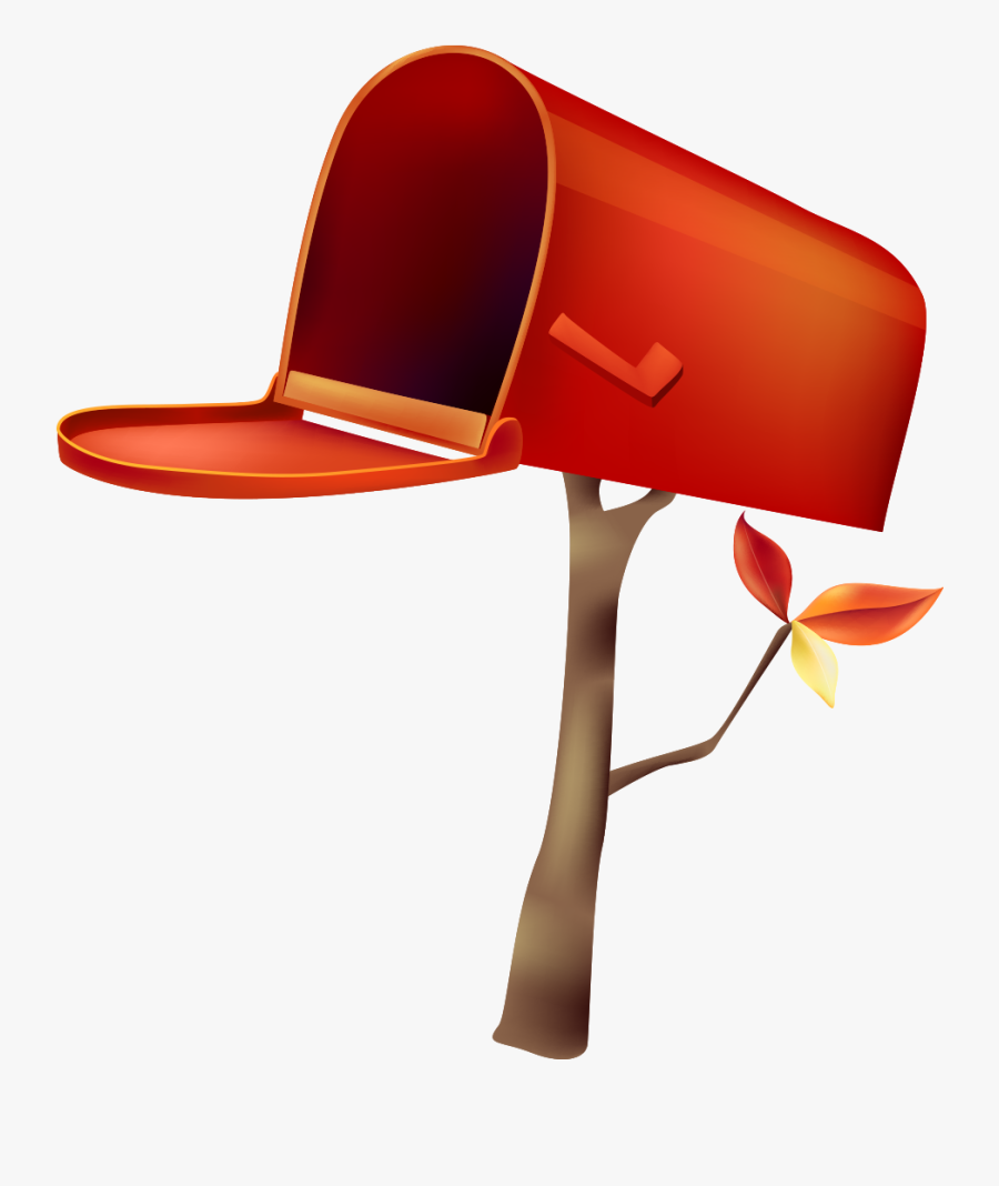 Red, Drawing, Letter Box, Headgear, Orange Png Image - Chair, Transparent Clipart