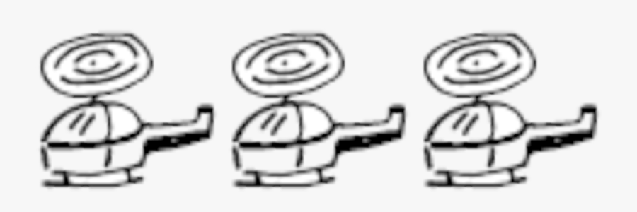 Asset 2copter - Line Art, Transparent Clipart
