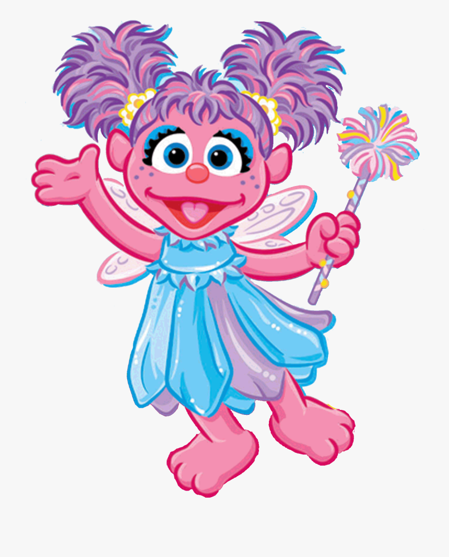 Abby Cadabby Number 1 Clipart - Abby Sesame Street Cartoon, Transparent Clipart