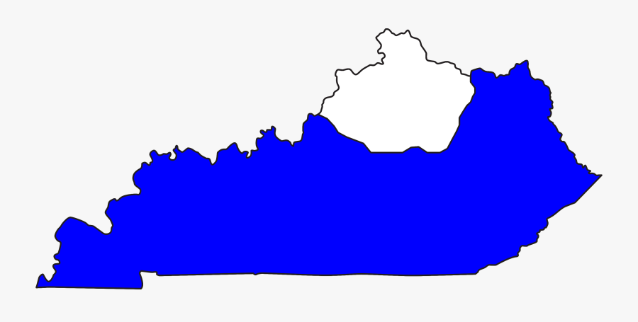 The Timber Rattlesnake Is Found In Every Region Of - Map Of Kentucky, Transparent Clipart