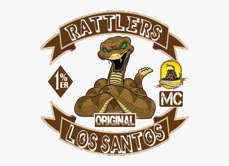 Rattlesnake Mc, Transparent Clipart