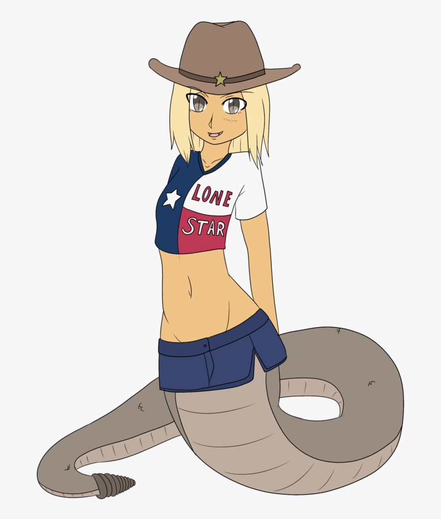 Madison The Rattlesnake Naga By Moerin-satsuki - Cartoon, Transparent Clipart