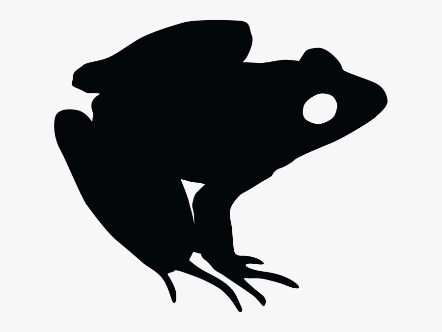 Northern Leopard Frog Silhouette Png, Transparent Clipart