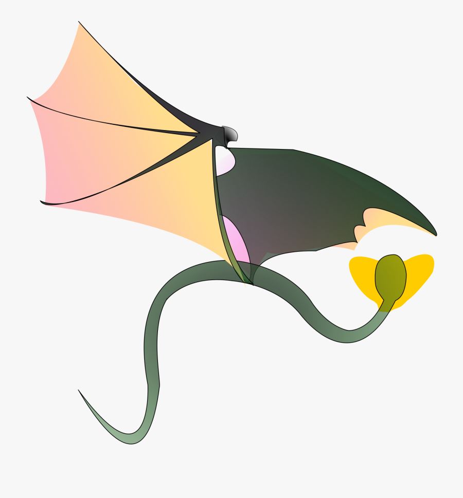 Snake With Wings Clip Arts - Snake With Wings Png, Transparent Clipart