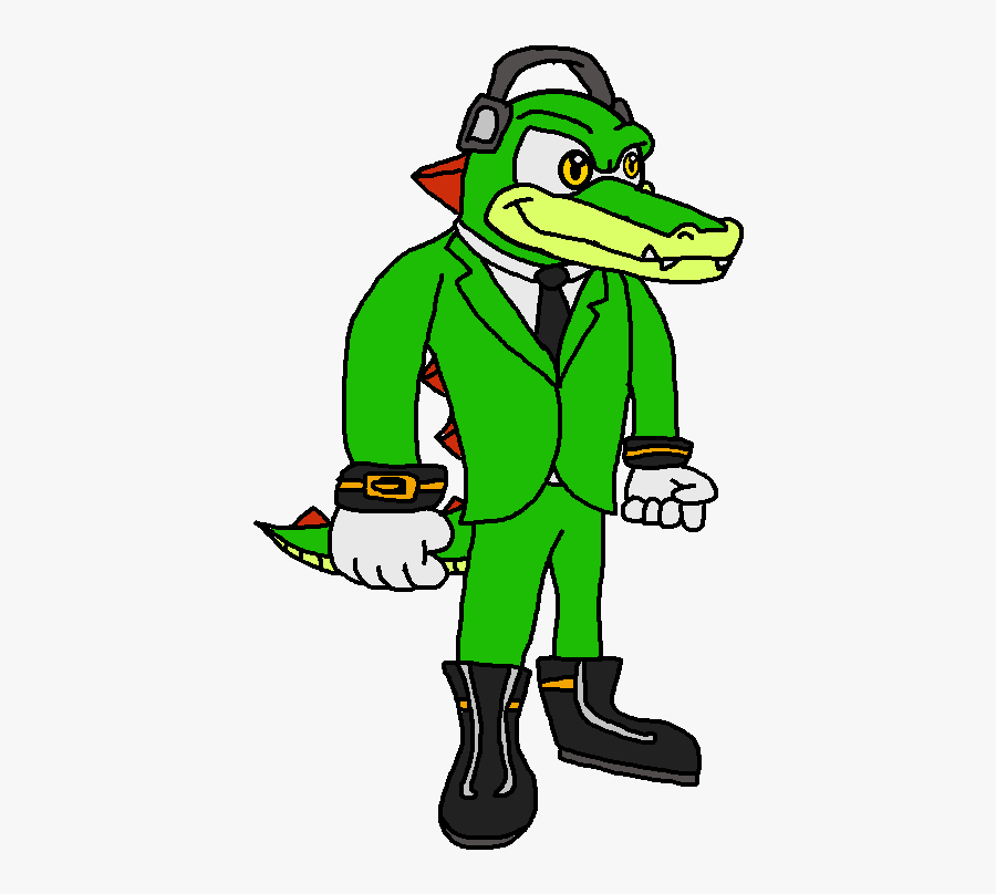 Sonic Fanon Wiki - Vector The Crocodile Sonic Adventures, Transparent Clipart
