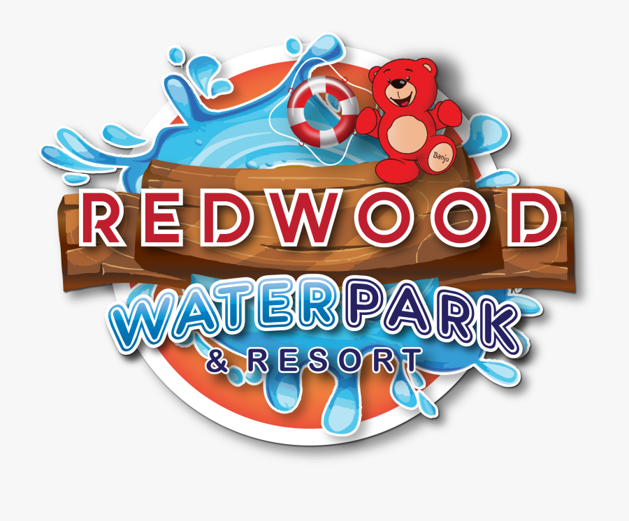 Redwood Waterpark And Resort - Redwood Waterpark Logo, Transparent Clipart