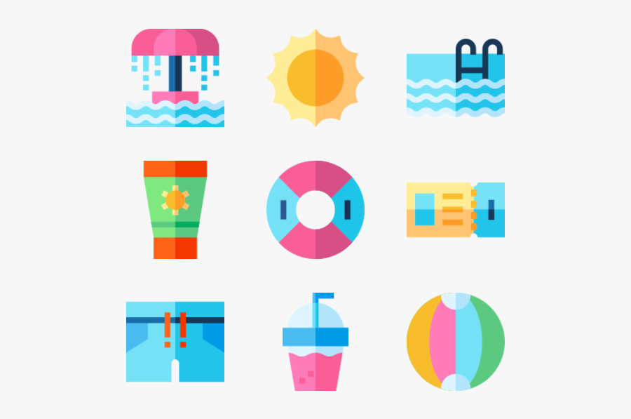 Water Park, Transparent Clipart