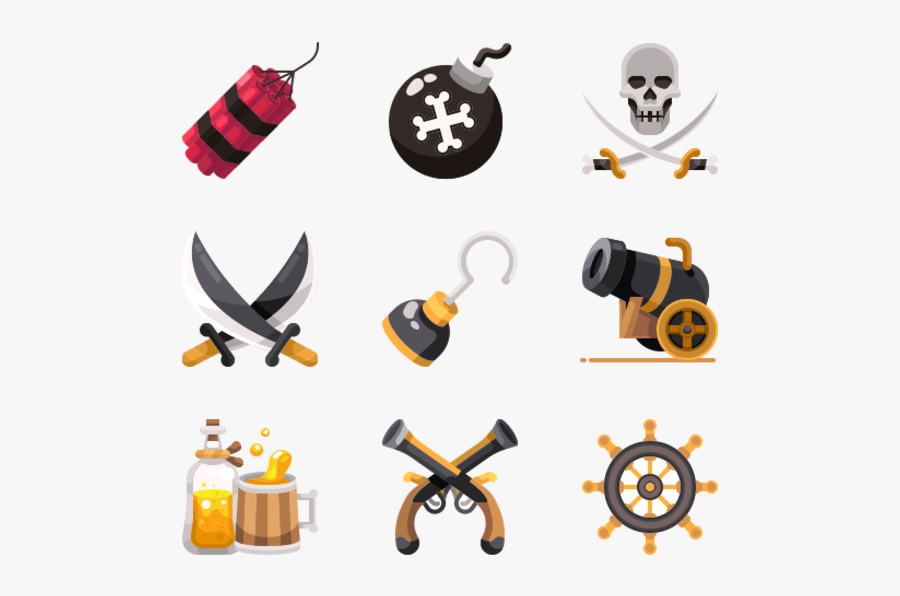Pirates, Transparent Clipart