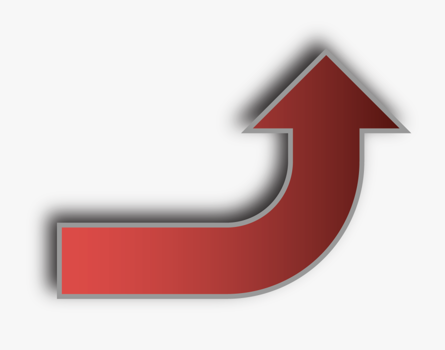 Refer A Friend Program - Arrow Sign Curve, Transparent Clipart