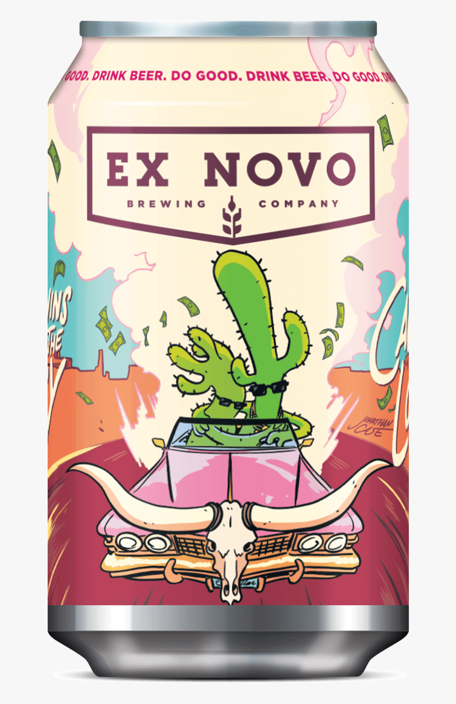 Ex Cans Cactus - Left Hand Midnight Wheat Saison, Transparent Clipart