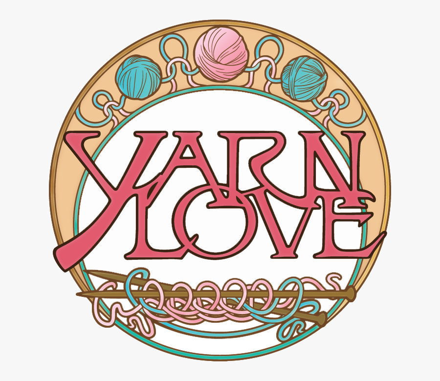 Yarn Love Yarn - Circle, Transparent Clipart