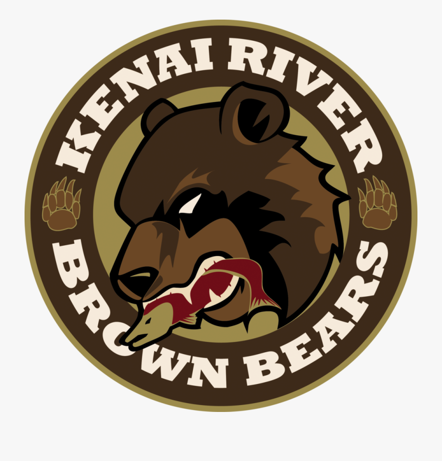 Kenai River Brown Bears, Transparent Clipart