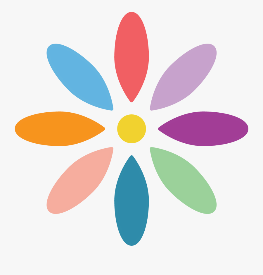 Knitwise Design Flower - Circle, Transparent Clipart