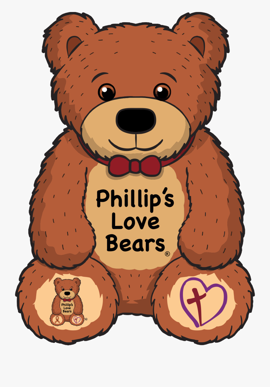 Traditional Phillip"s Love Bear[13598] - Love Bears, Transparent Clipart