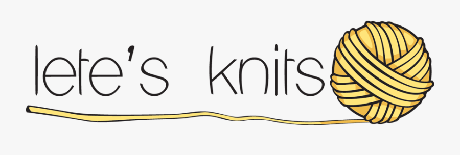 Lete"s Knits Logo - Knits Logo, Transparent Clipart