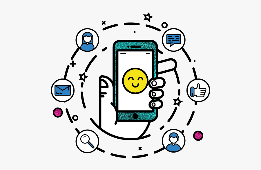 Social Media Marketing - Reputation System Blockchain Medium, Transparent Clipart