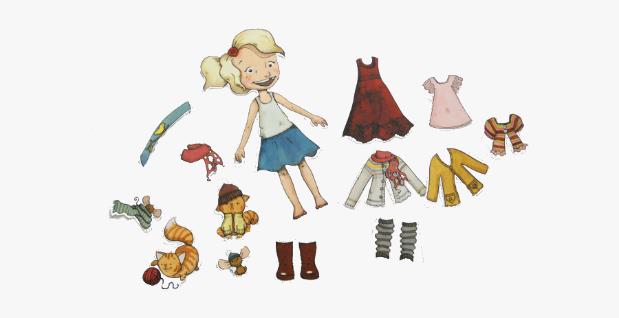 Paperdolls2 - Cartoon, Transparent Clipart