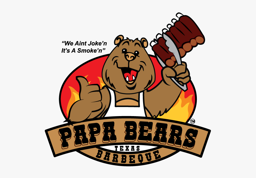 Bear Eating Bbq Cartoon, Transparent Clipart