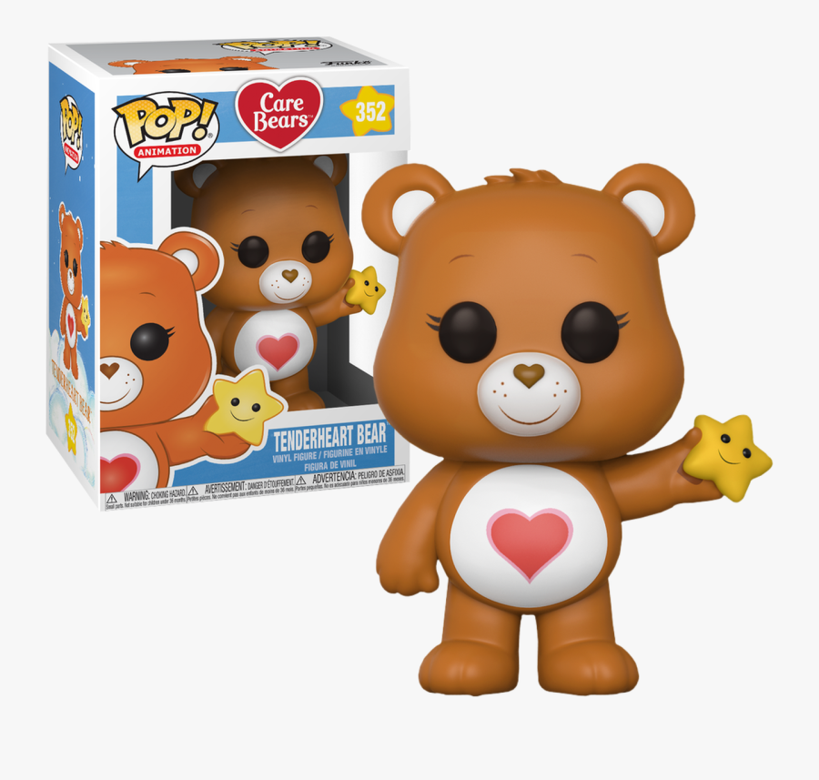 Tenderheart Bear Pop Vinyl Figure, Transparent Clipart