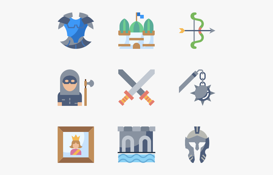 Medieval, Transparent Clipart