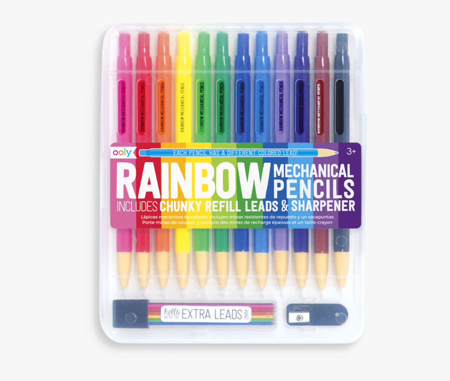 Mechanical Colored Pencils, Transparent Clipart