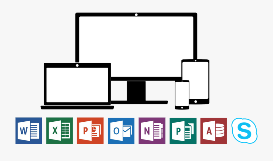 Familiar Office Tools Transparent - Microsoft Office 2013, Transparent Clipart