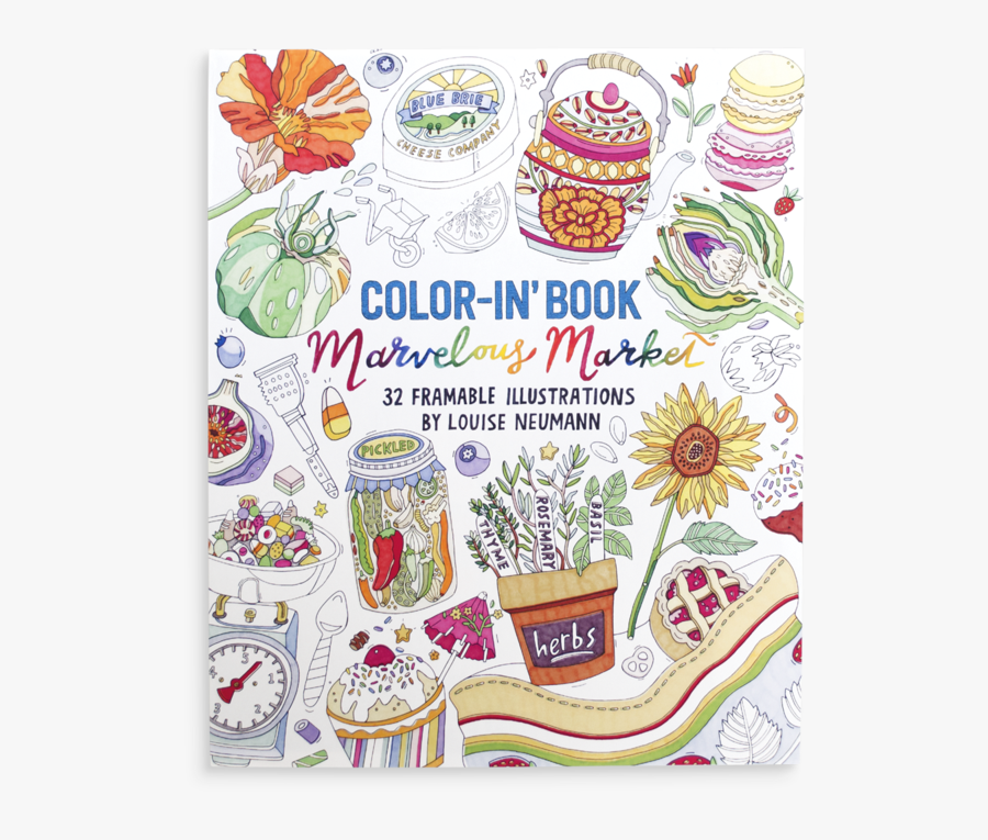 Ooly Colour In Book, Transparent Clipart