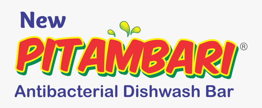 Pitambari Dishwash Bar Logo, Transparent Clipart