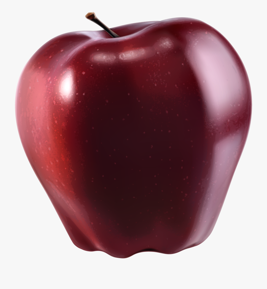 Red Apple Png - Apple 2d Png, Transparent Clipart
