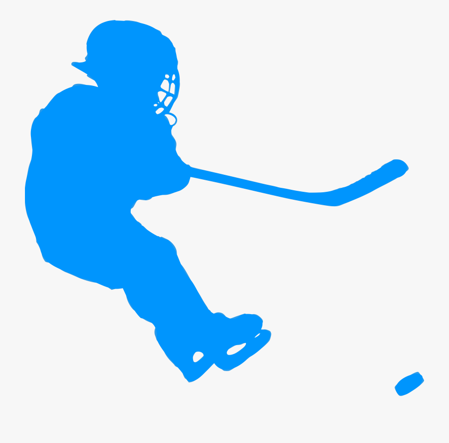 Silhouette Hockey 04 Clip Arts - Ice Hockey, Transparent Clipart
