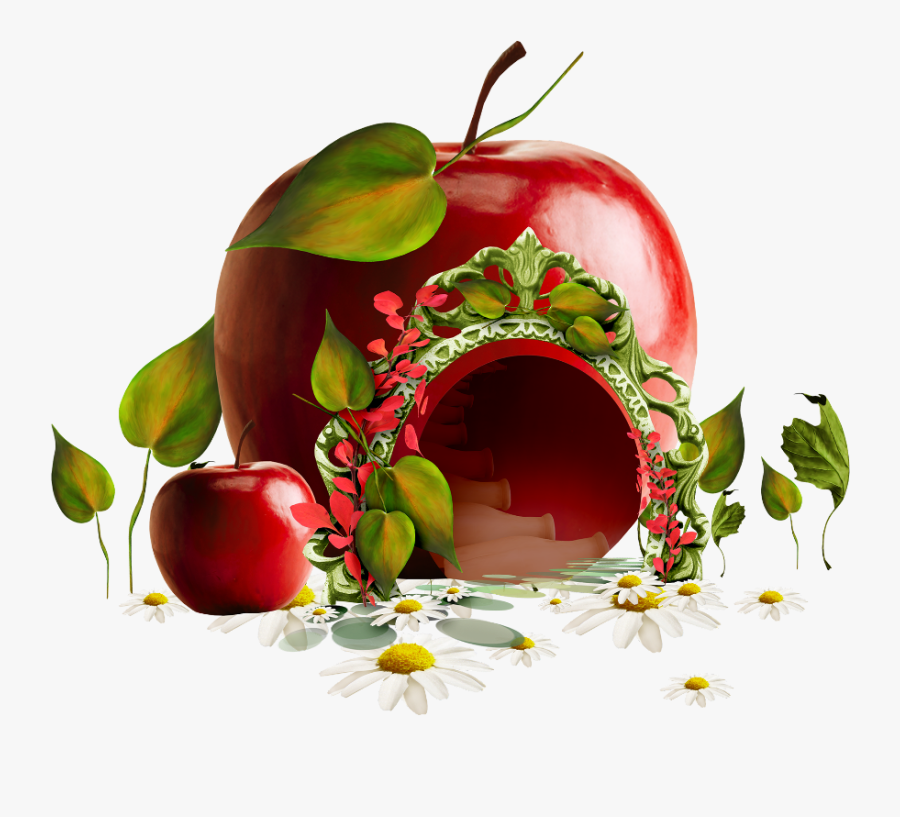 #mq #red #apple #apples #fruit #fruits #house - Buenas Tardes Con Globos, Transparent Clipart