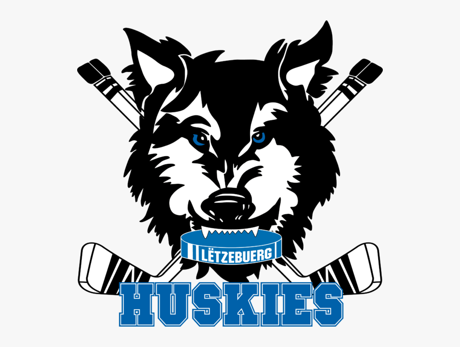 Huskies Luxembourg Junior Ice Hockey - Ice Hockey Huskies Luxembourg, Transparent Clipart