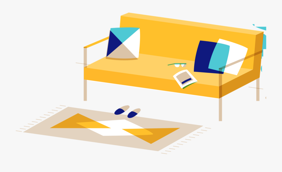 Rhino Right Room Illustration - Graphic Design, Transparent Clipart