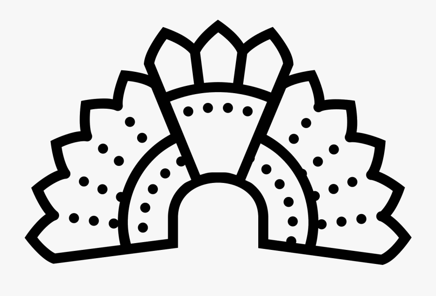 Aztec Headdress Icon - 826 Dc Logo, Transparent Clipart