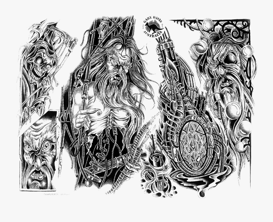 Aztec Clipart Background - Tattoo Full Body Png, Transparent Clipart