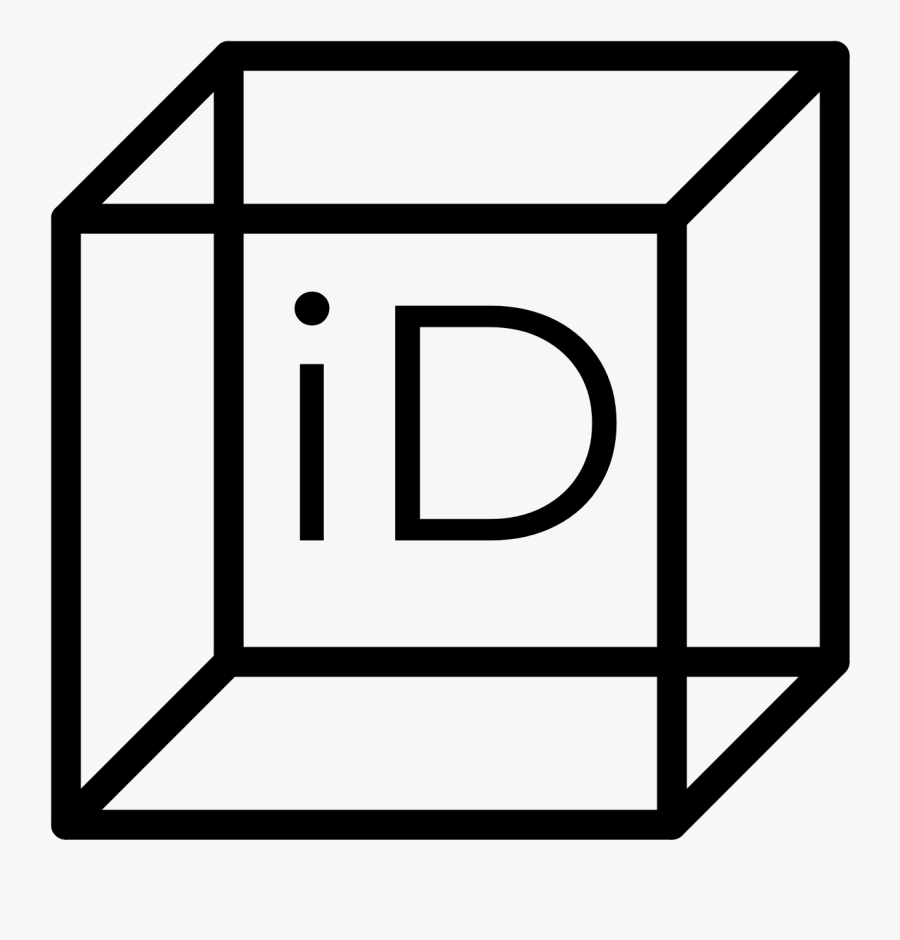 Noun Project Cube, Transparent Clipart
