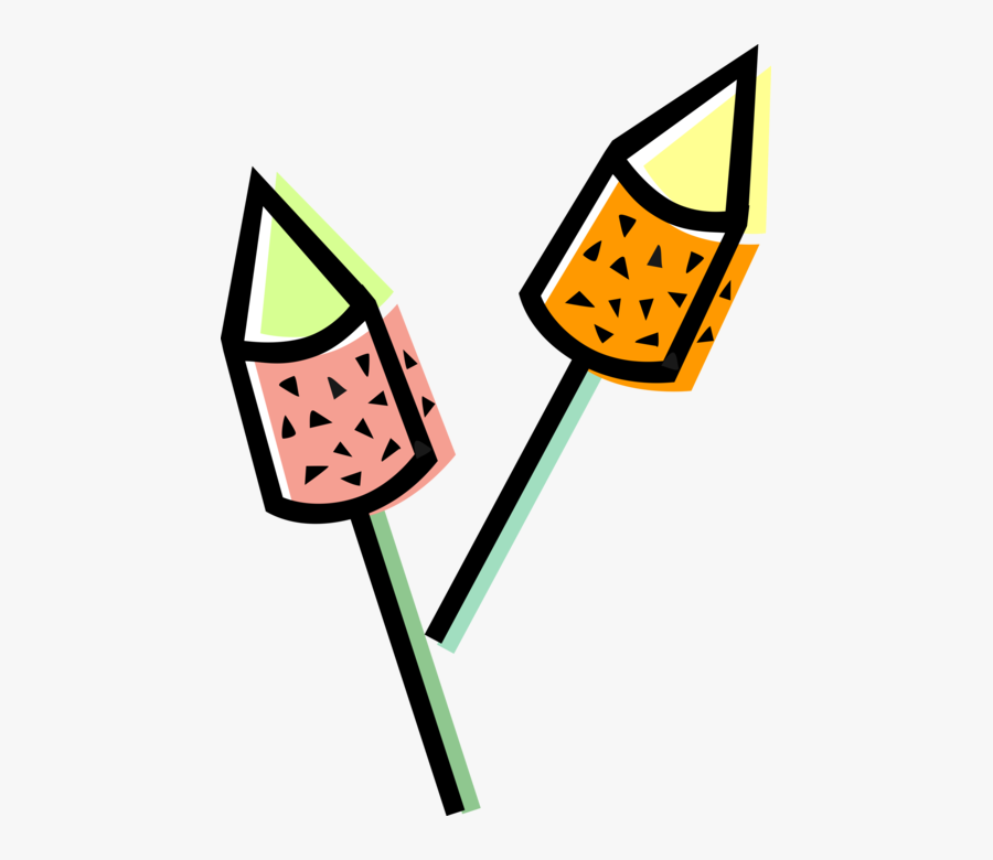 Vector Illustration Of Fireworks Low Explosive Pyrotechnics, Transparent Clipart