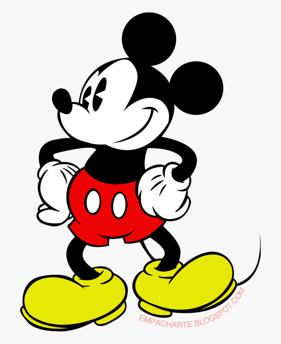 Cartoon,facial Expression,clip - Mickey Mouse Vintage Png, Transparent Clipart