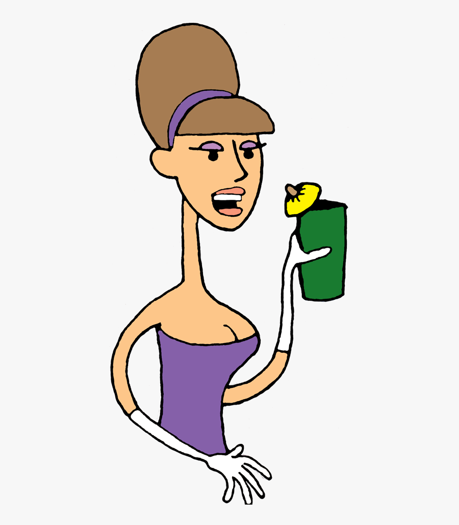 Transparent Person Drinking Alcohol, Transparent Clipart