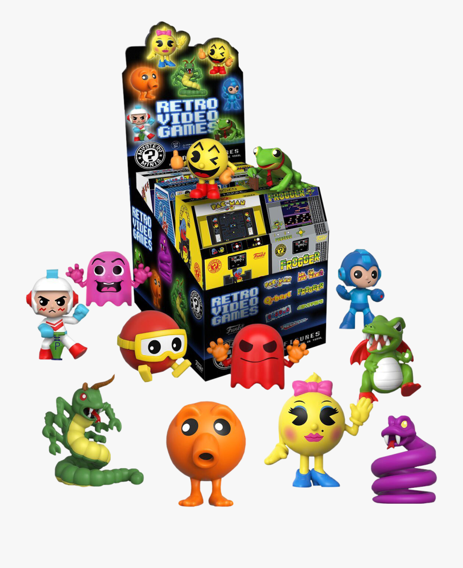 Funko Retro Games Mystery Minis, Transparent Clipart
