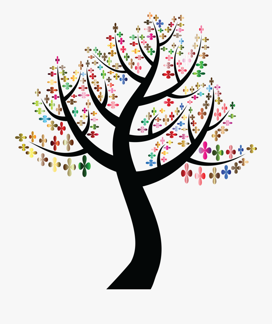 Prismatic Simple Clef Big - Transparent Background Tree Icon, Transparent Clipart