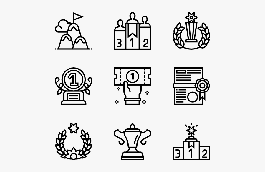 Winning - Algorithm Icon, Transparent Clipart