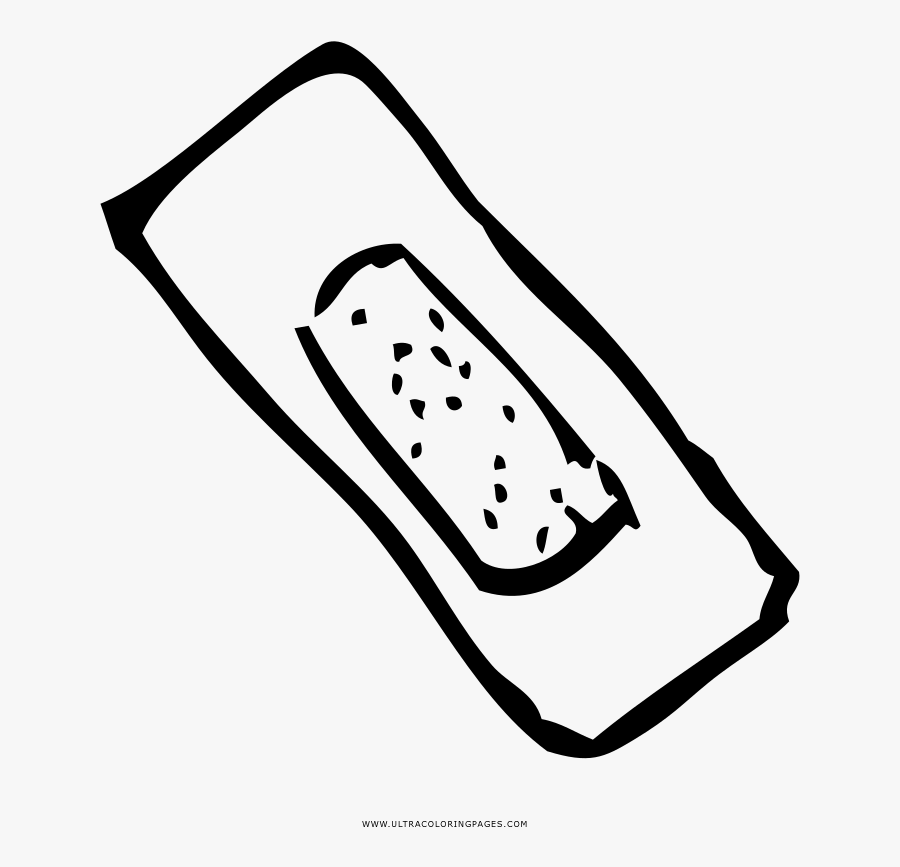 Bandage Heart Coloring Pages - 145 1459684 Bandage Coloring Page Line Art 