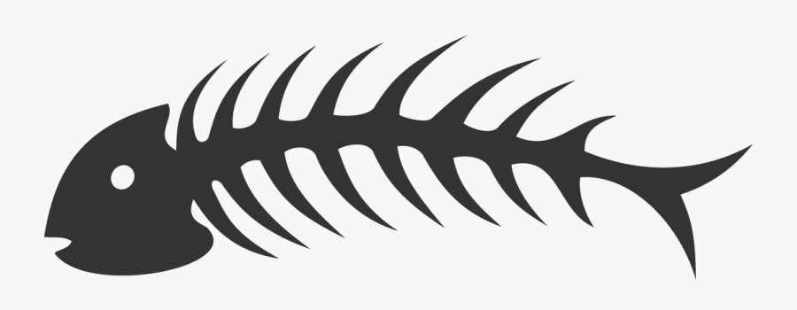 Fish Bone, Transparent Clipart