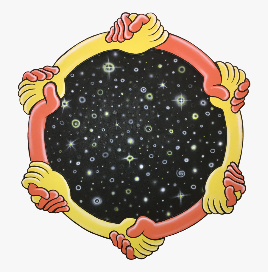 Hands Painting Cutout Square12x12web - Illustration, Transparent Clipart