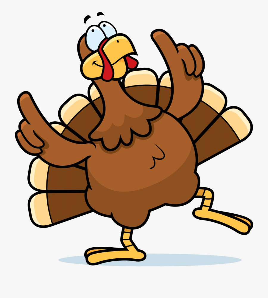 Cute Clip Art Turkey, Transparent Clipart