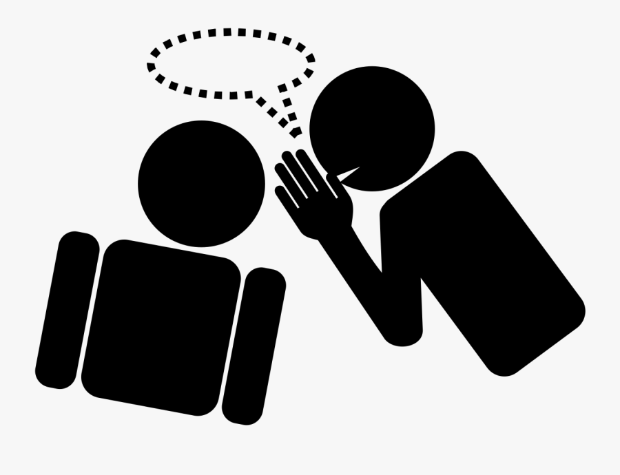Secret Duo Two Icon - Whispering Icon Png, Transparent Clipart